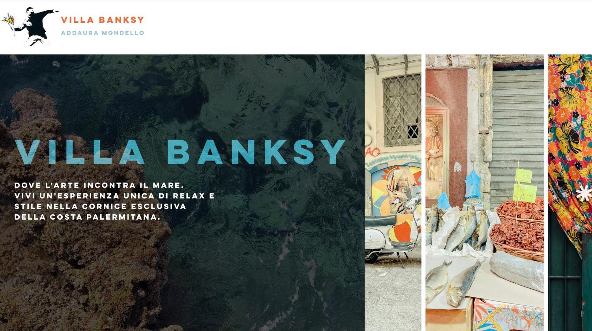 Villa Banksy Addaura Mondello Palermo Ngoại thất bức ảnh